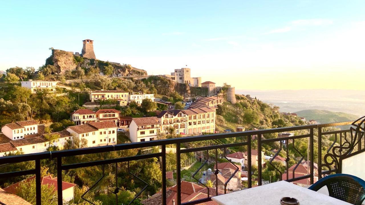 Hotel Panorama Kruje View On The Castle And The Old Town Exteriér fotografie